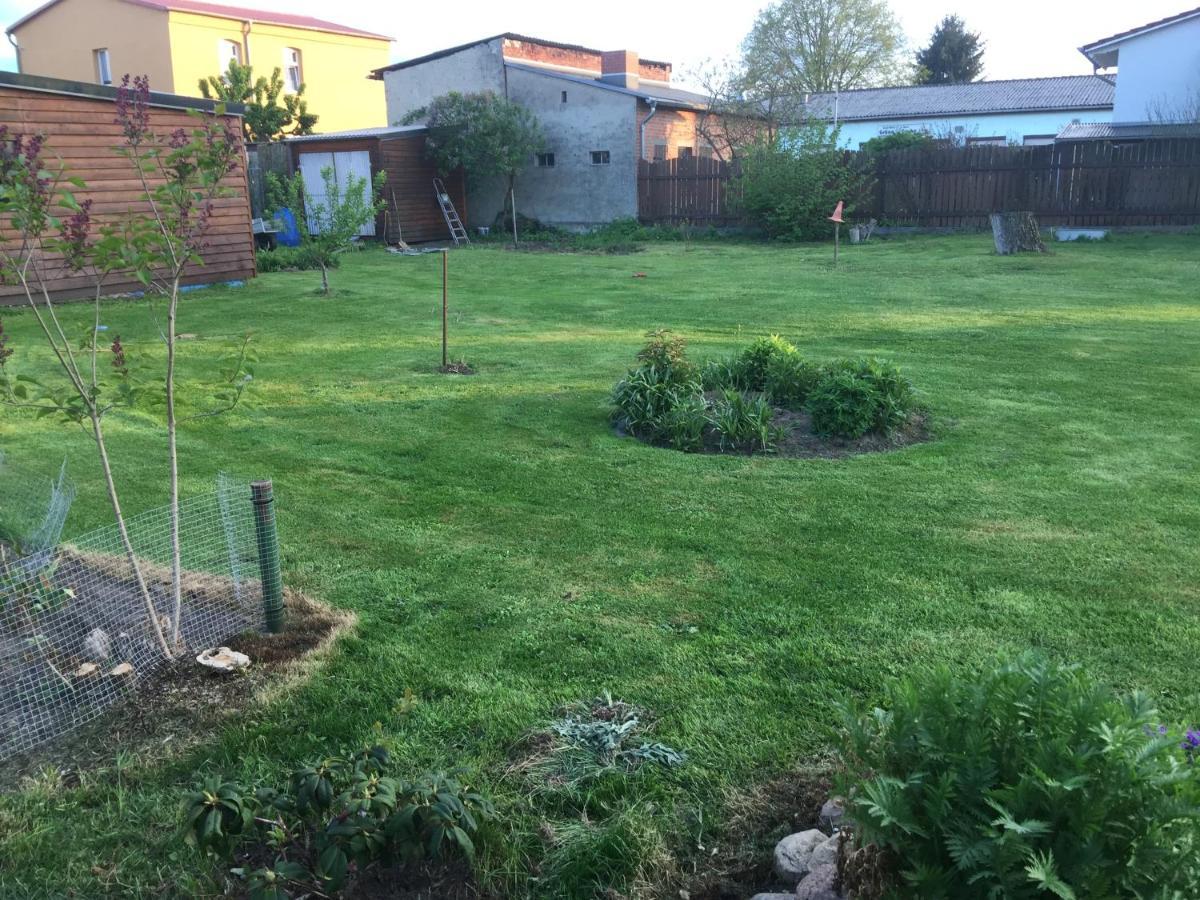 Ferienwohnung Bunte Stadt An Der Elde Grabow  Bagian luar foto